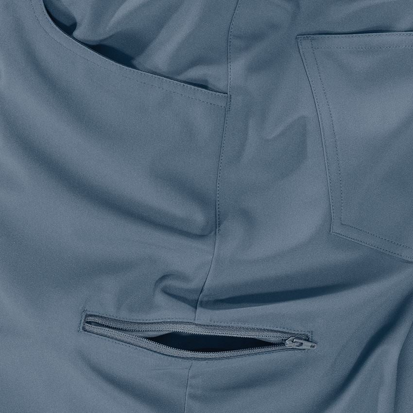 Pantaloni: Pantaloni da lavoro 5-Pocket Chino e.s.work&travel + blu ferro 2