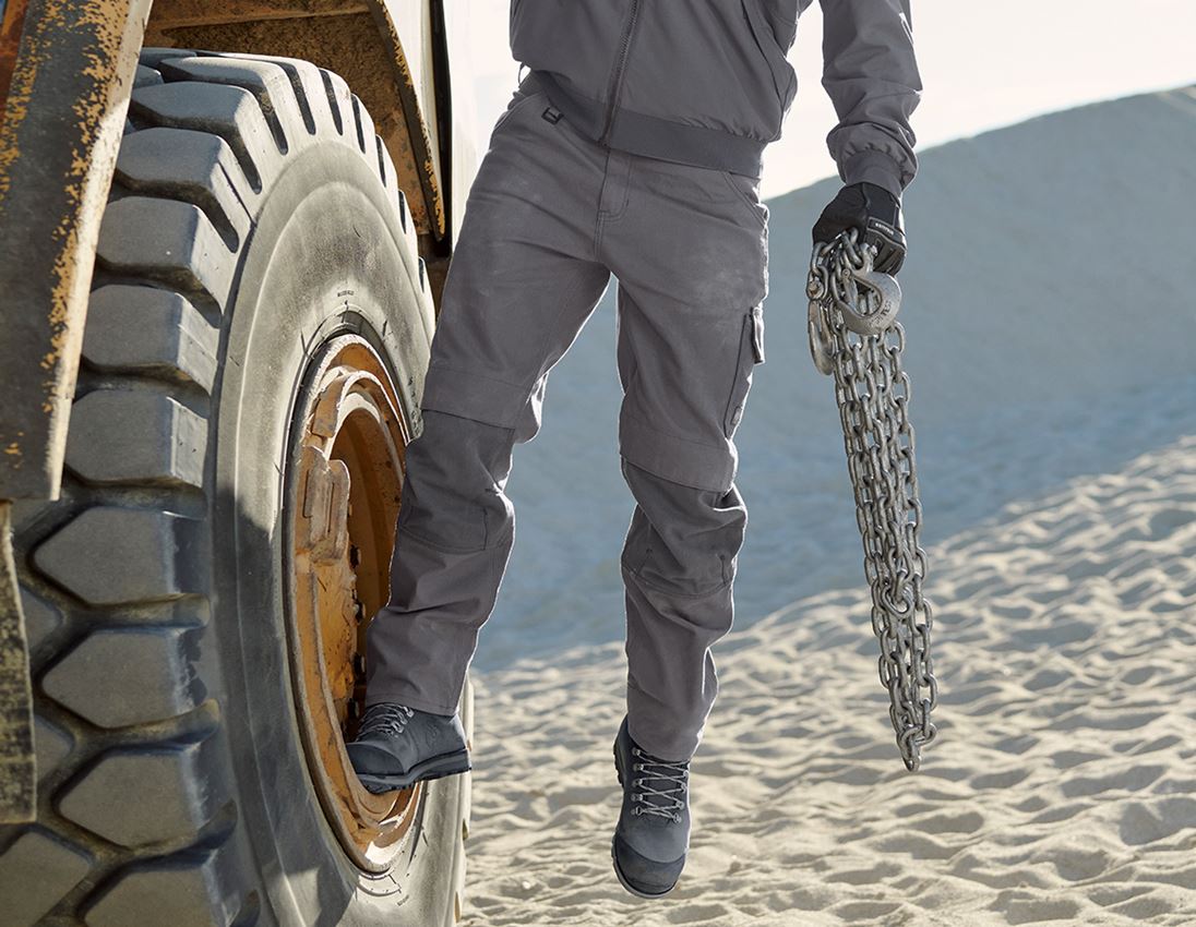 Abbigliamento: Pantaloni da lavoro e.s.iconic + grigio carbone 2