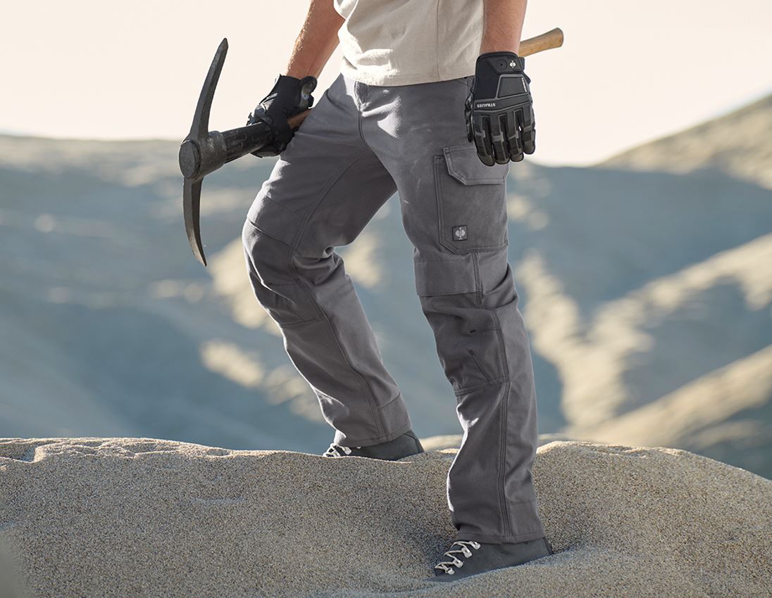 Pantaloni: Pantaloni da lavoro e.s.iconic + grigio carbone