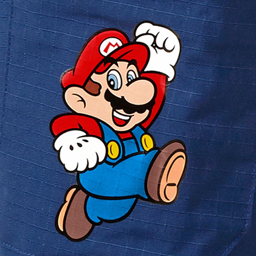 Abbigliamento: Super Mario cargoshort, bambino + blu alcalino 2