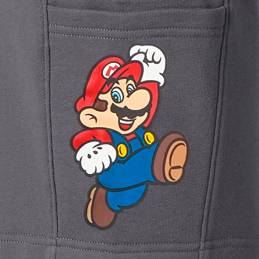 Abbigliamento: Super Mario Sweat short, donna + antracite  2