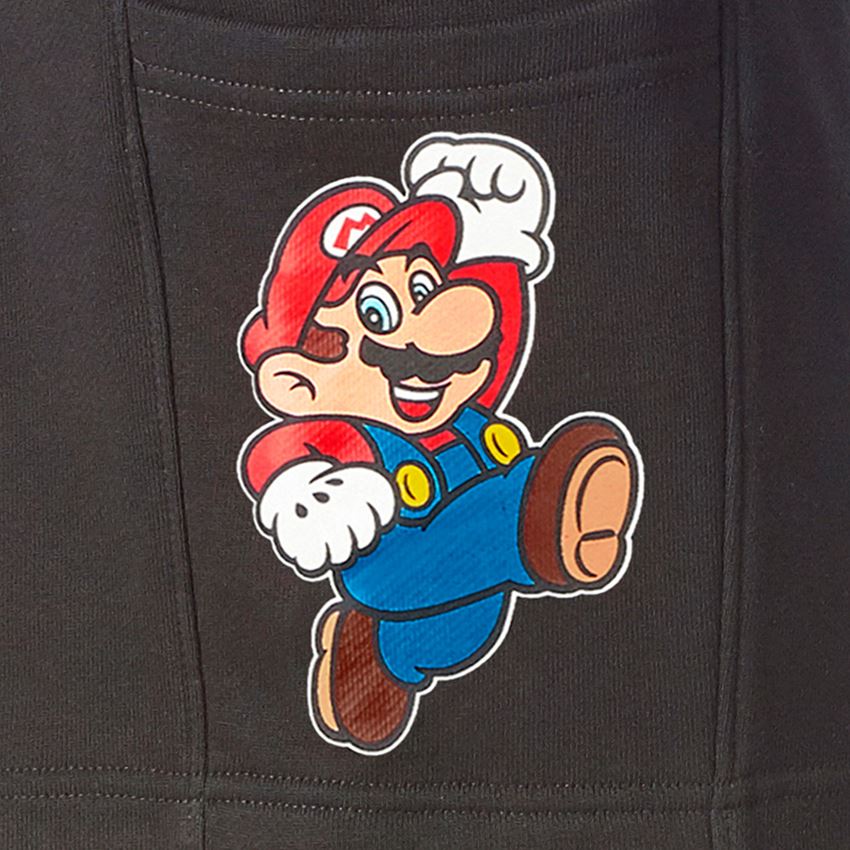 Abbigliamento: Super Mario Sweat short, donna + nero 2