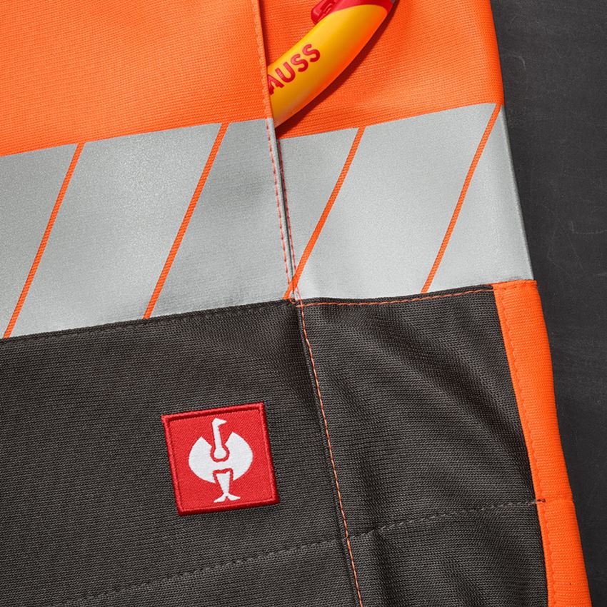 Temi: Gilet segnaletico e.s.motion 24/7 + arancio fluo/antracite  2