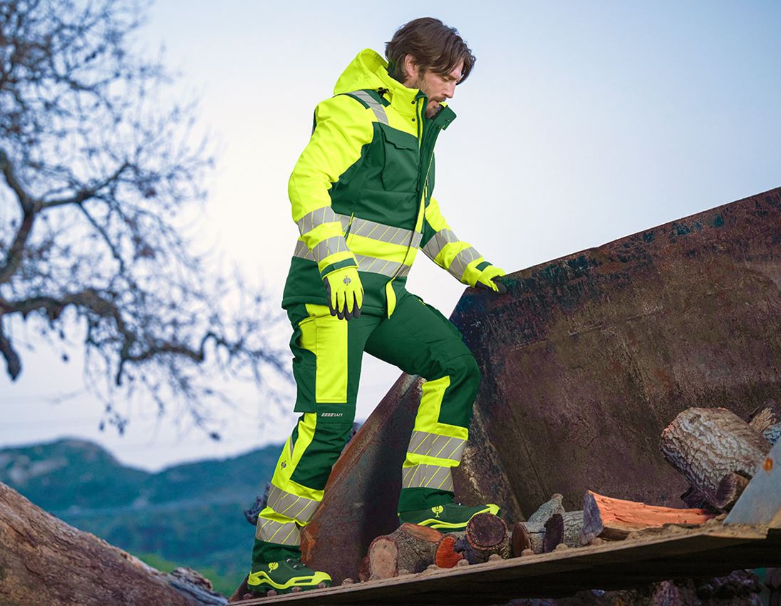 Temi: Giacca segnaletica inve. Softshell e.s.motion 24/7 + verde/giallo fluo 2