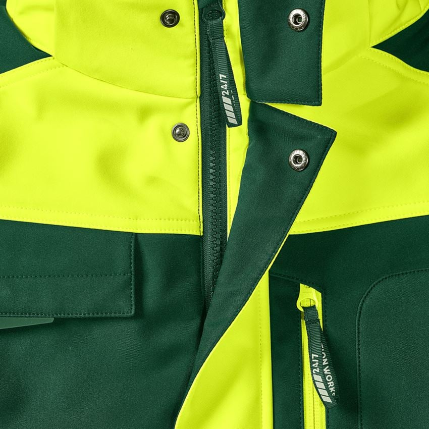 Temi: Giacca segnaletica inve. Softshell e.s.motion 24/7 + verde/giallo fluo 2