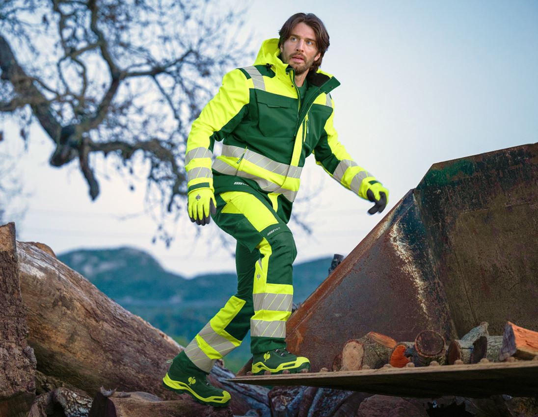 Giacche: Giacca segnaletica inve. Softshell e.s.motion 24/7 + verde/giallo fluo 3