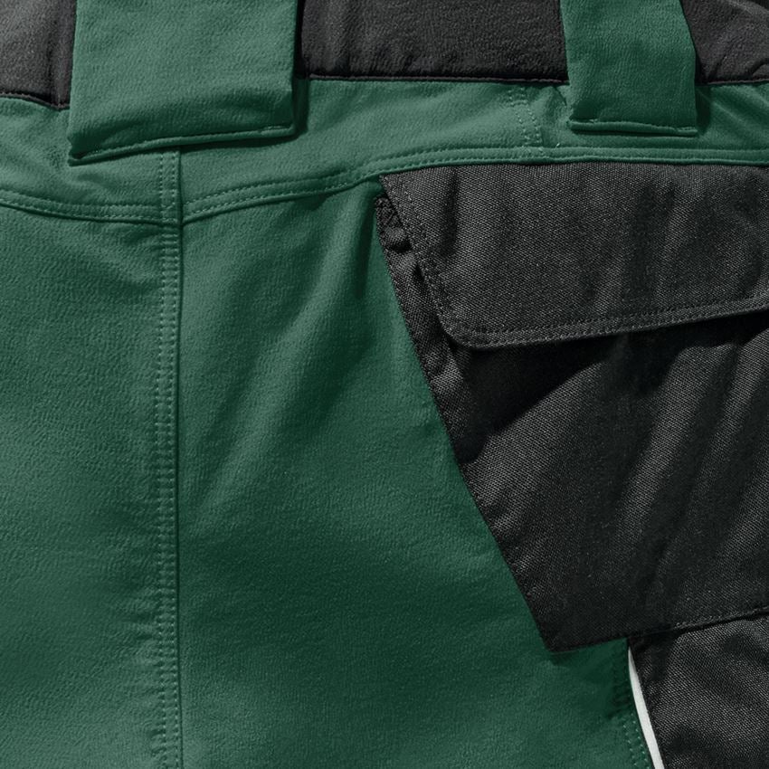 Pantaloni: Short funzionali e.s.dynashield + verde/nero 2