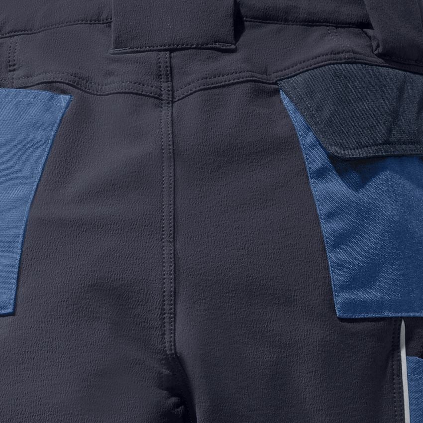 Pantaloni da lavoro: Pantaloni cargo funzionali e.s.dynashield, donna + cobalto/pacifico 2