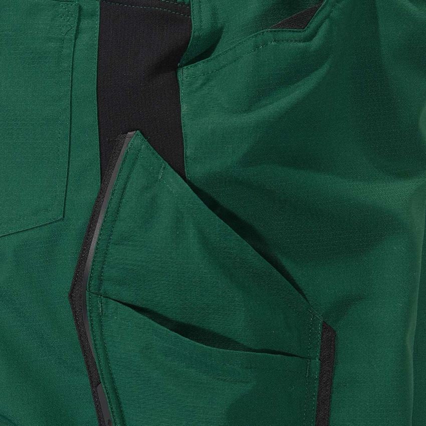 Pantaloni: Pantaloni invernali e.s.vision + verde/nero 2