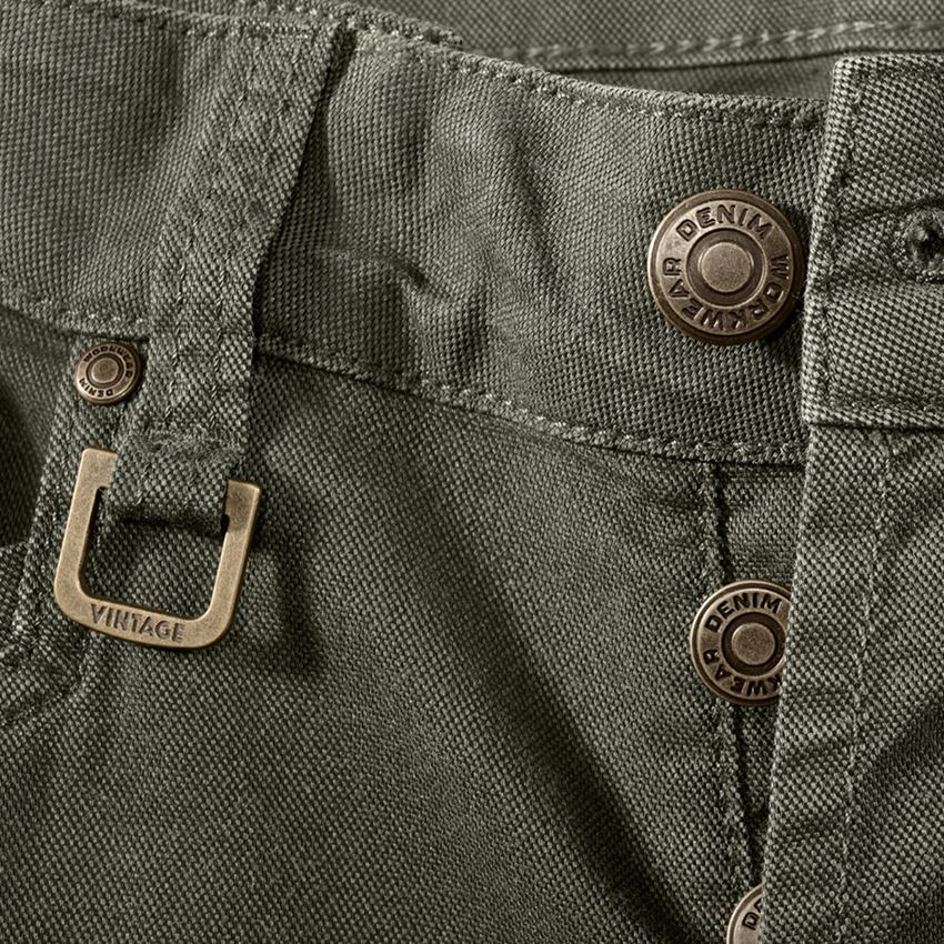 Temi: Pantaloni cargo da lavoro e.s.vintage + verde mimetico 2