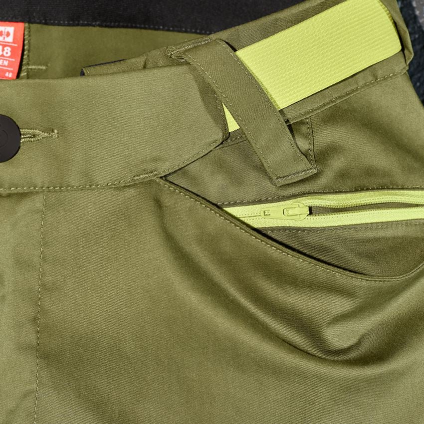 Pantaloni: Pantaloni e.s.trail + verde ginepro/verde lime 2