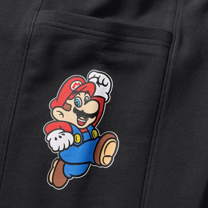 Accessori: Pantaloni della tuta Super Mario, bambino + nero 2