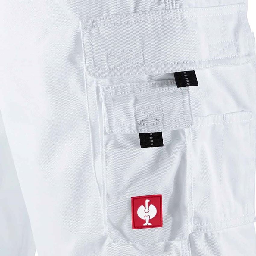 Pantaloni: Short e.s.image + bianco 2