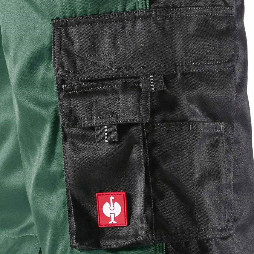 Pantaloni: Short e.s.image + verde/nero 2
