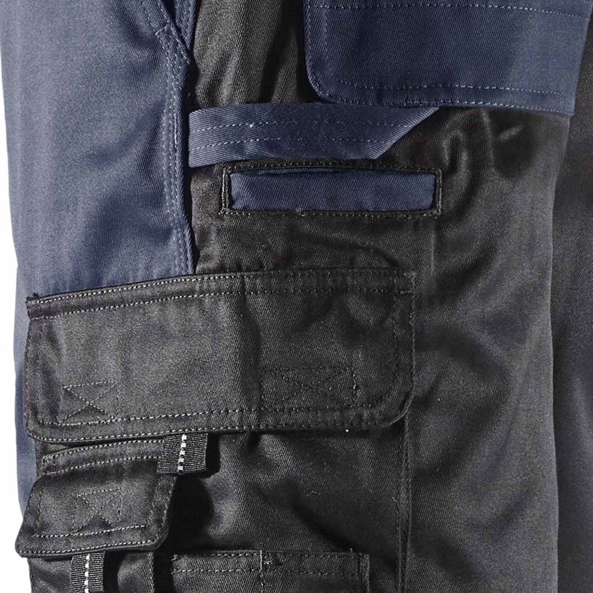 Pantaloni: Short e.s.image + blu scuro/nero 2