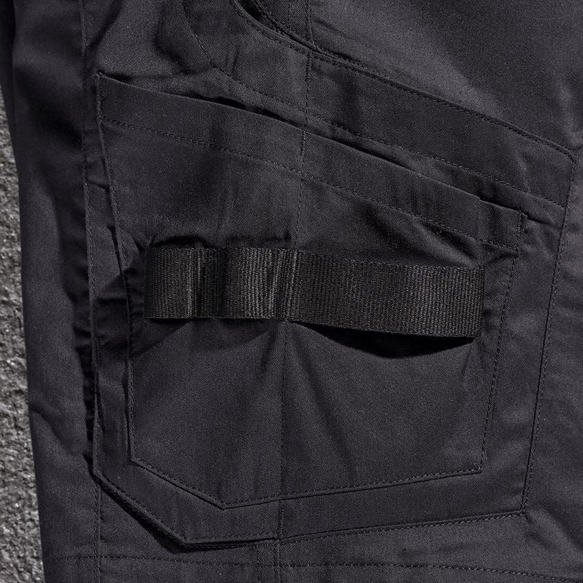 Pantaloni da lavoro: Short e.s.concrete light, donna + nero 2