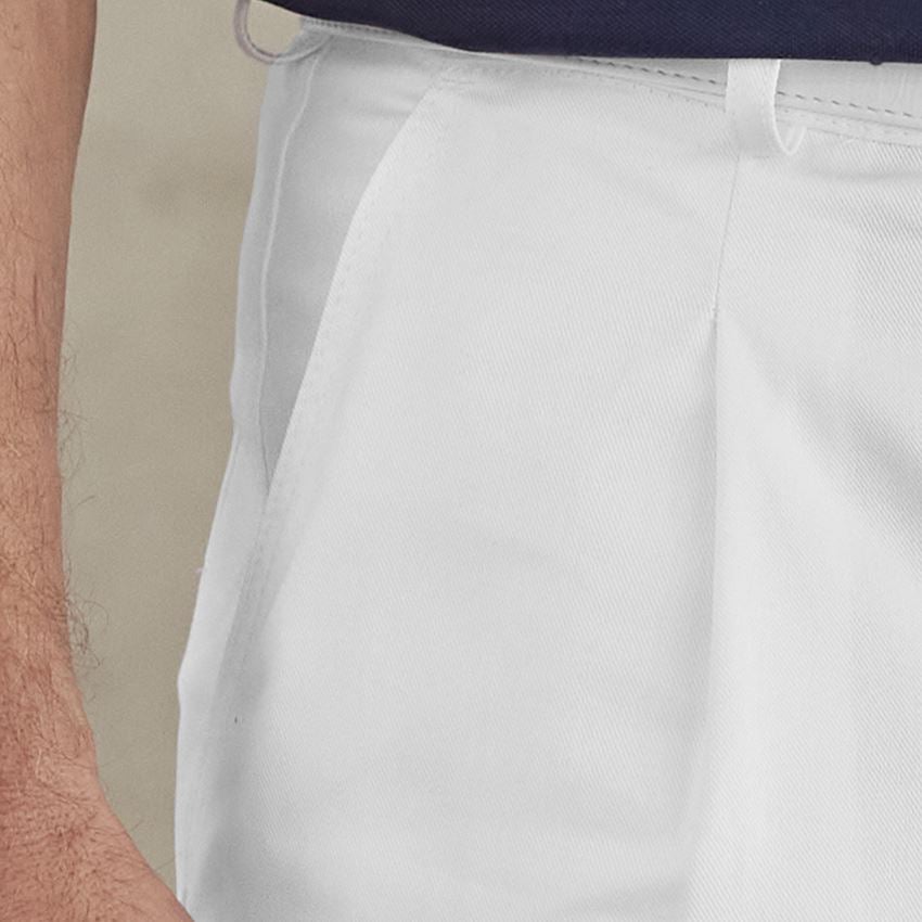 Pantaloni: Pantaloni da lavoro per uomo Christoph + bianco 2