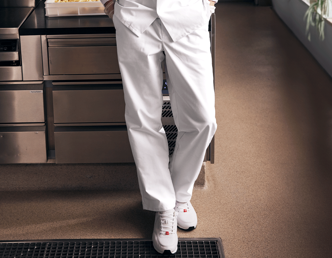 Pantaloni da lavoro: Pantaloni da lavoro HACCP + bianco