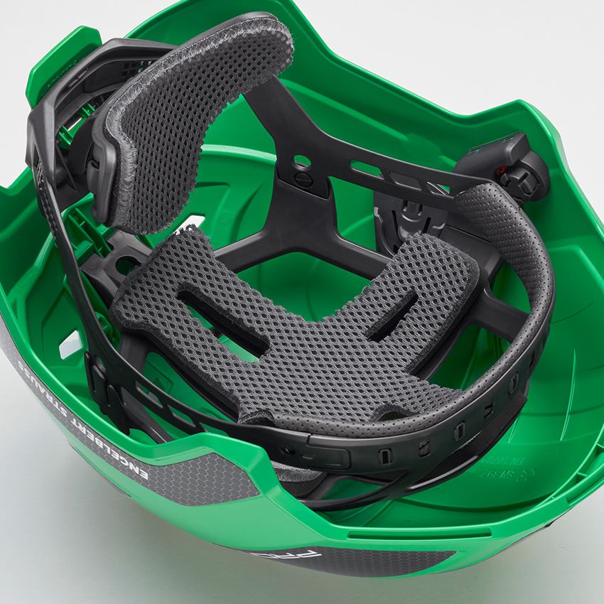 Elmetto protettivo: e.s. casco da lavoro Protos® + STRAUSSbox 215 midi + verde/nero 2