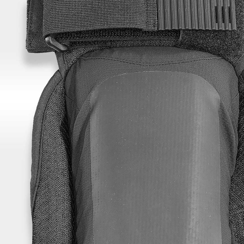 Protezione ginocchia: e.s. Tasca imbottitura ginocchia Pro-Comfort,rough + nero/nero 2