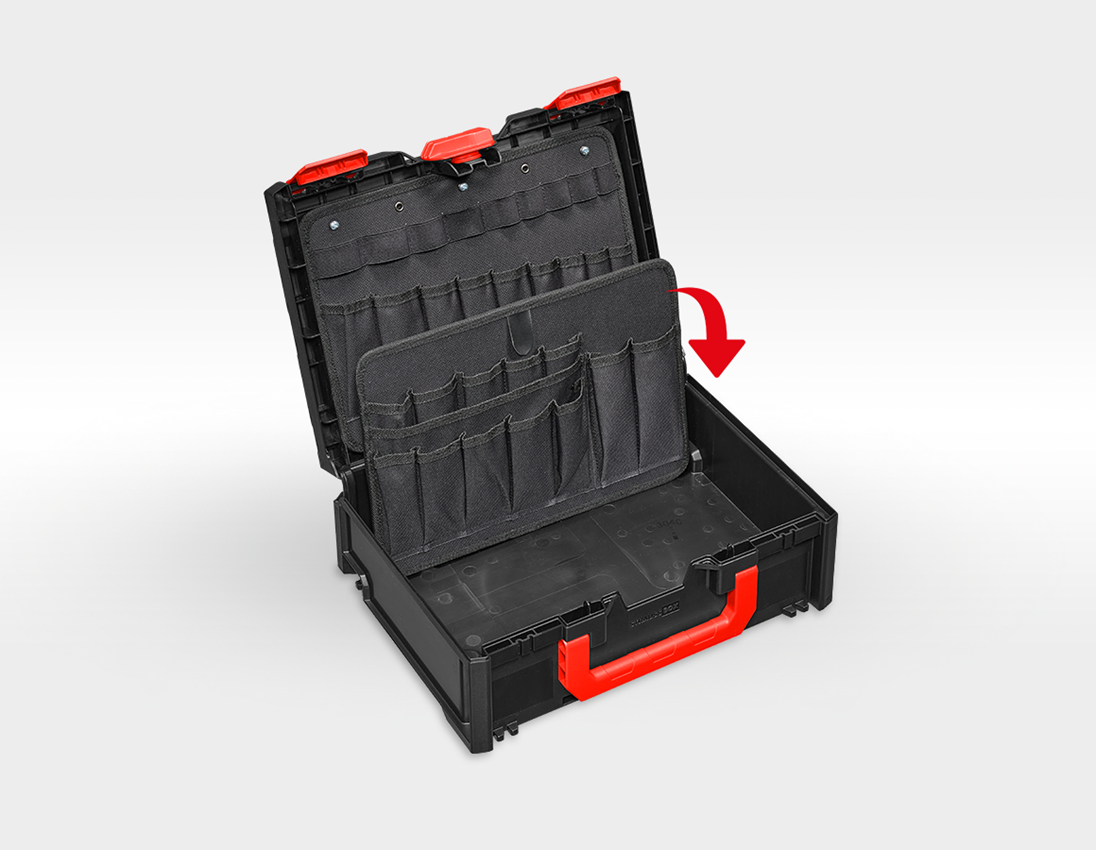 Sistema STRAUSSbox: Set di 2 pannelli porta attrezzi STRAUSSbox midi 1