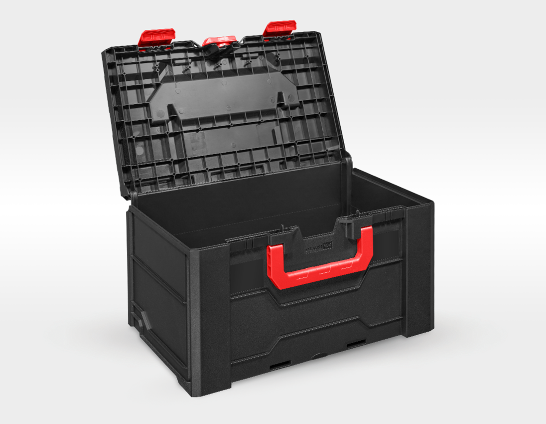 Sistema STRAUSSbox: STRAUSSbox 280 large + nero/rosso 2