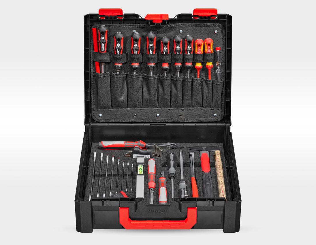 Werkzeuge: STRAUSSbox Werkzeug-Set  Allround pro 1/4" + 1/2"