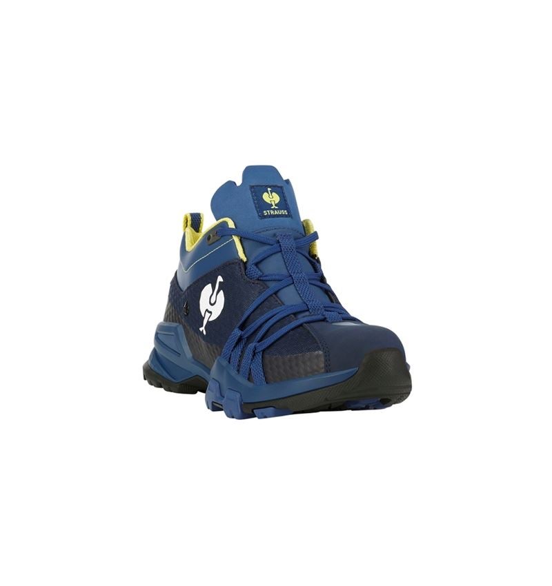 O2: O2 scarpe da lavoro e.s. Kobuk low + blu profondo/blu alcalino 1
