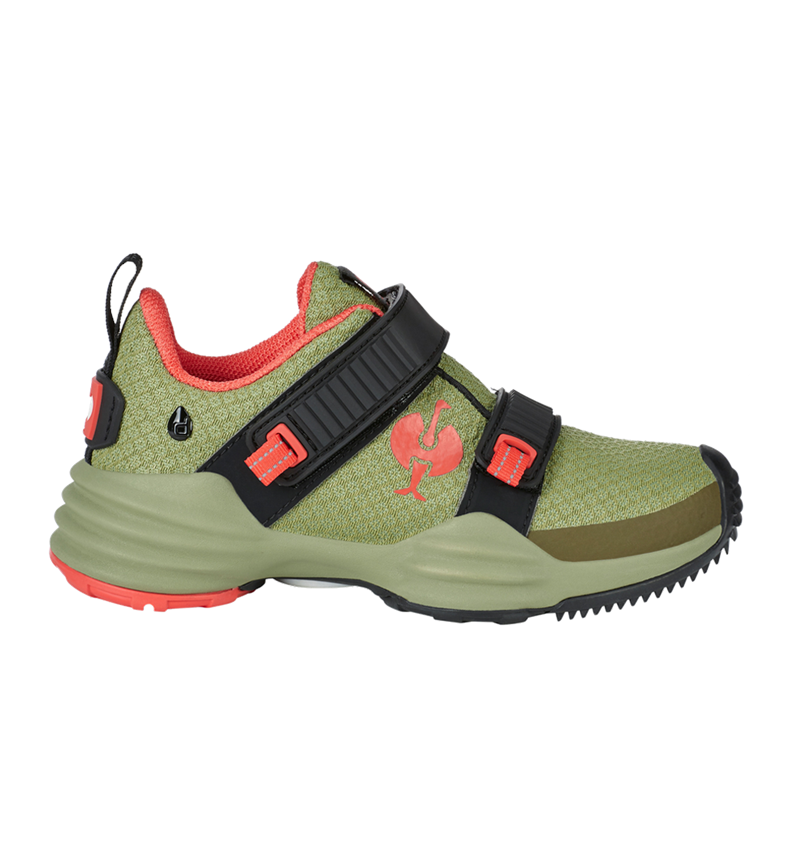 Schuhe: Allroundschuhe e.s. Waza, Kinder + blassgrün/solarrot 2
