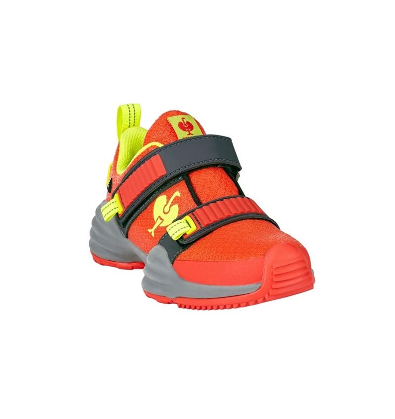 Schuhe: Allroundschuhe e.s. Waza, Kinder + solarrot/warngelb 2