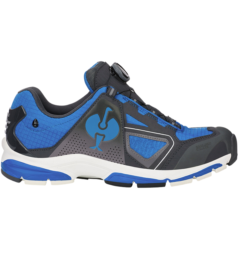 O2: O2 scarpe da lavoro e.s. Minkar II + blu genziana/grafite/bianco 2