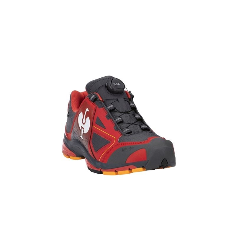 O2: O2 scarpe da lavoro e.s. Minkar II + rosso/grafite 3