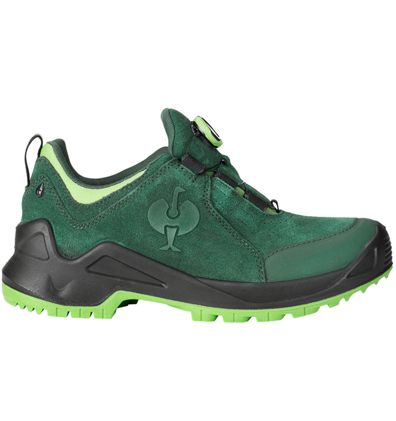 O2: O2 scarpe da lavoro e.s. Apate II low + verde/verde mare 1
