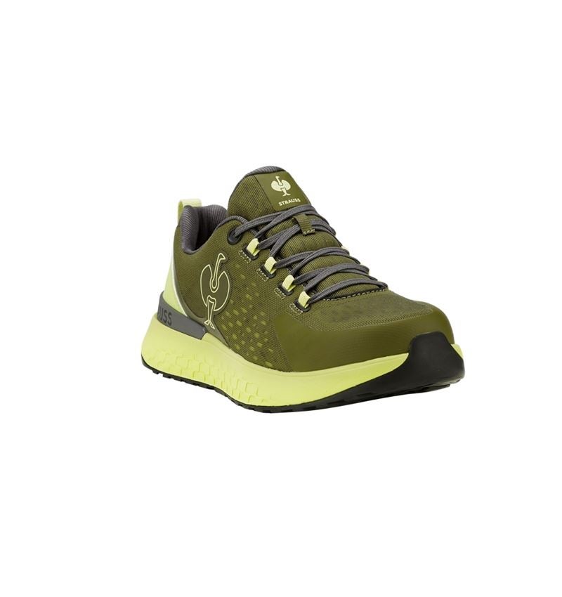SB: SB scarpe basse antinfortunistiche e.s. Comoe low + verde ginepro/verde lime 3