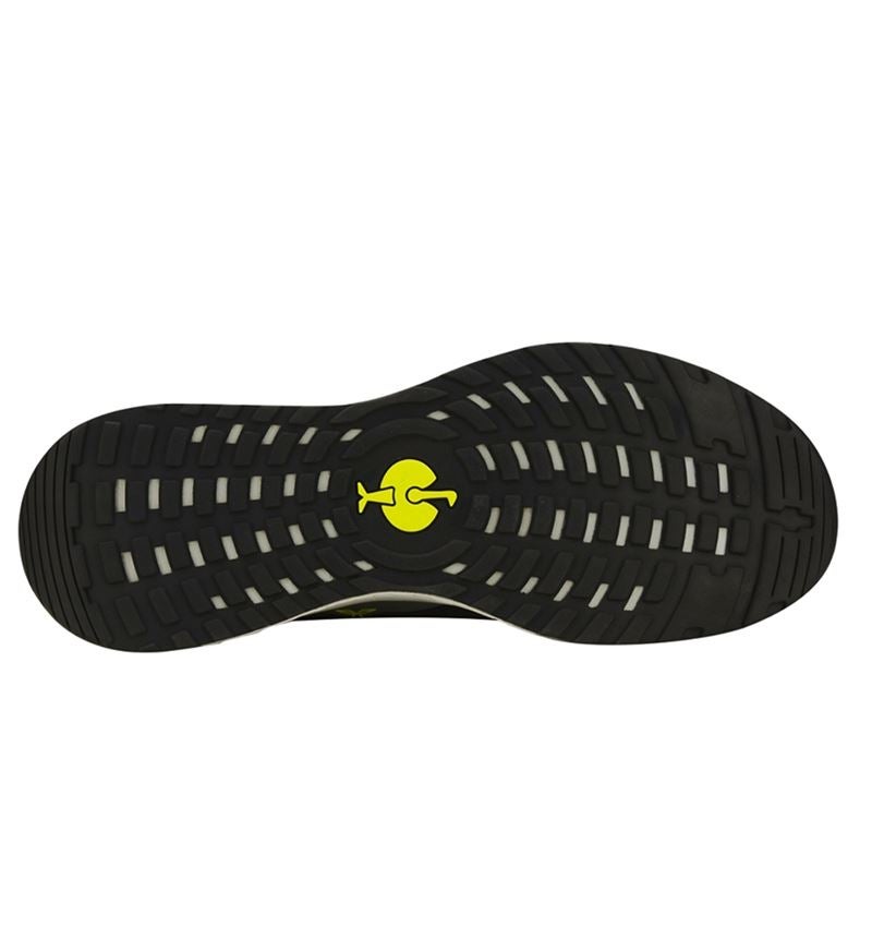Scarpe: SB scarpe basse antinfortunistiche e.s. Comoe low + nero/giallo acido 4