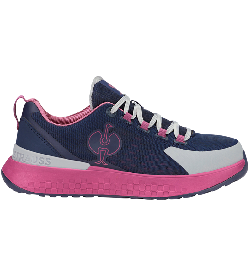 Scarpe: SB scarpe basse antinfortunistiche e.s. Comoe low + blu profondo/rosa tara 3