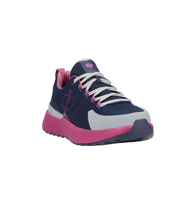 Scarpe: SB scarpe basse antinfortunistiche e.s. Comoe low + blu profondo/rosa tara 4