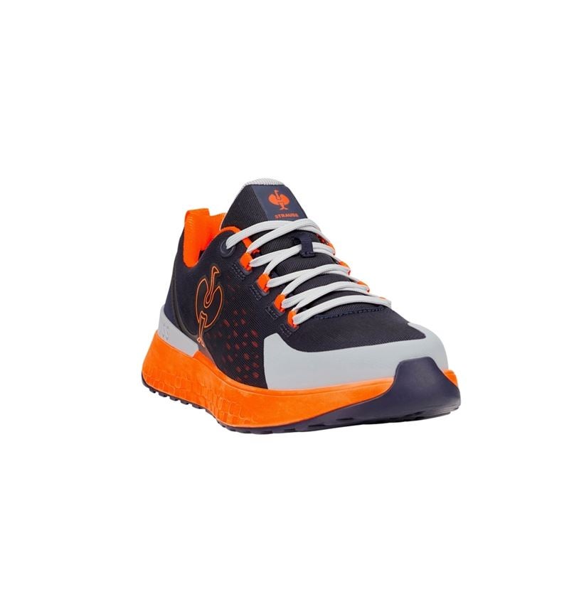 Scarpe: SB scarpe basse antinfortunistiche e.s. Comoe low + blu scuro/arancio fluo 5