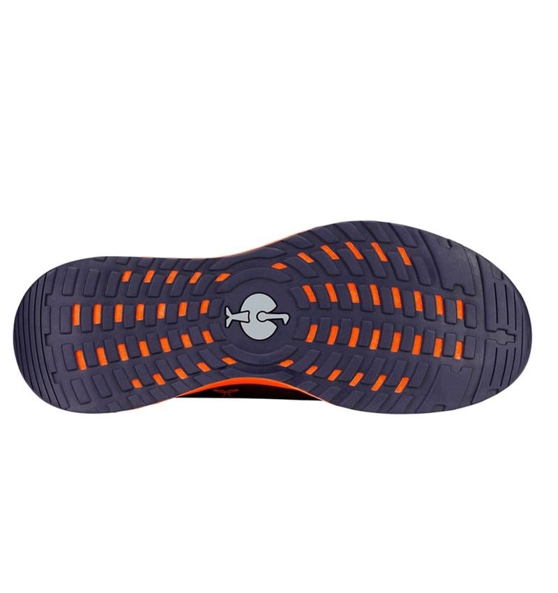 Scarpe: SB scarpe basse antinfortunistiche e.s. Comoe low + blu scuro/arancio fluo 6