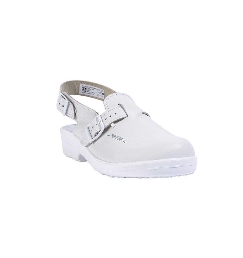 SB: ABEBA SB scarpe antinfortunistiche Rhodos + bianco 1