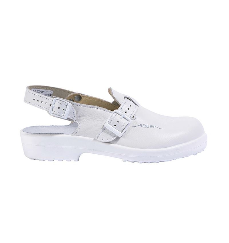 SB: ABEBA SB scarpe antinfortunistiche Rhodos + bianco