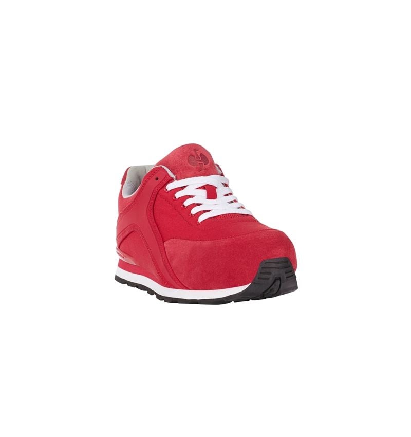 Safety Trainers: e.s. S1P scarpe basse antinfortunistiche Sutur + rosso fuoco 1