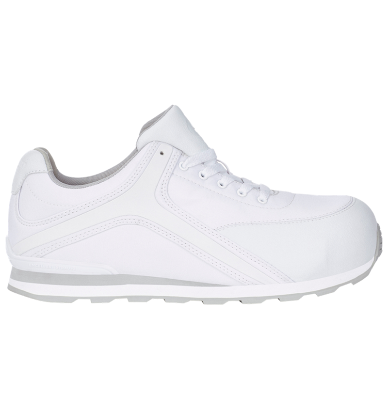 Safety Trainers: e.s. S1P scarpe basse antinfortunistiche Sutur + bianco 1