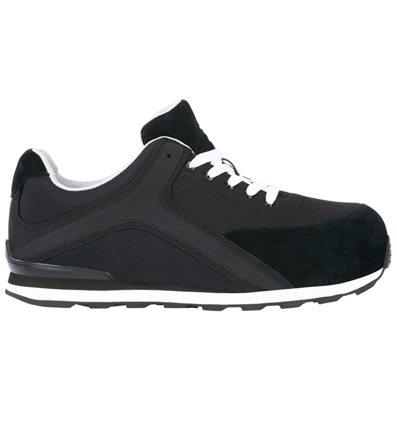 Safety Trainers: e.s. S1P scarpe basse antinfortunistiche Sutur + nero/bianco 2