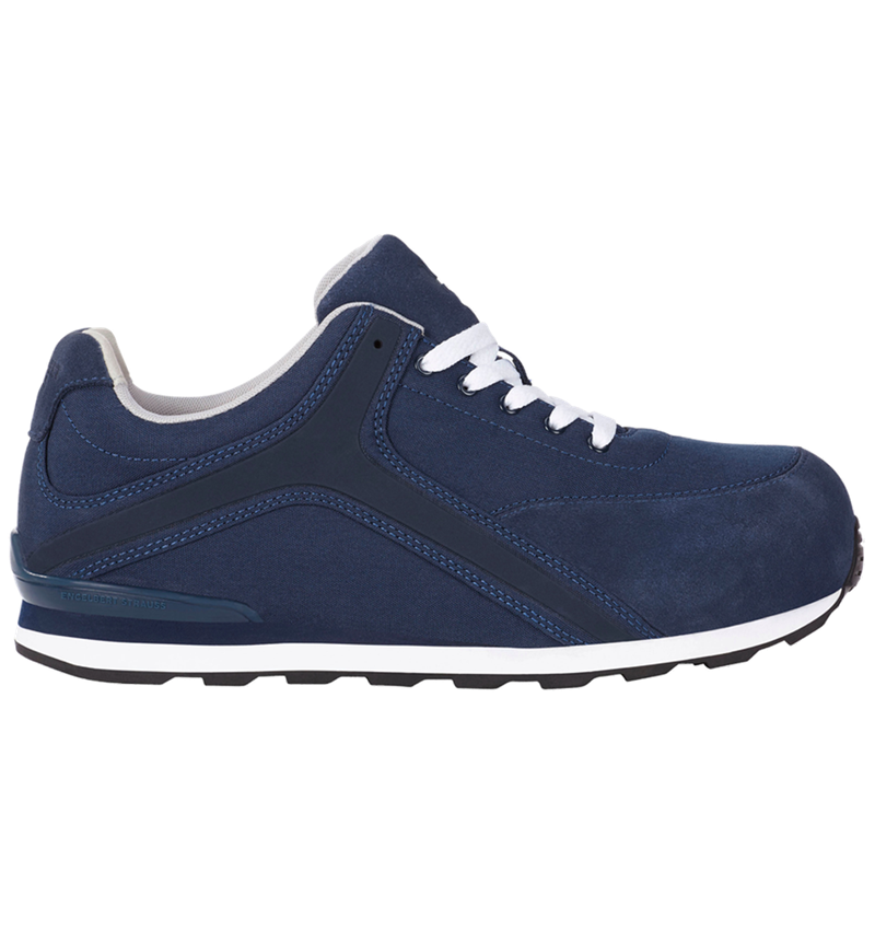 Safety Trainers: e.s. S1P scarpe basse antinfortunistiche Sutur + blu scuro/bianco 2
