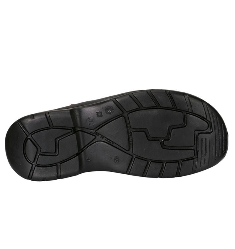 S1P: S1P sandali antinfortunistici Comfort12 + nero/rosso 2