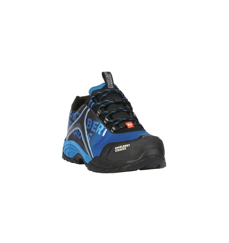 Safety Trainers: e.s. S1 scarpe basse antinfortunistiche Merak + grafite/blu genziana 2
