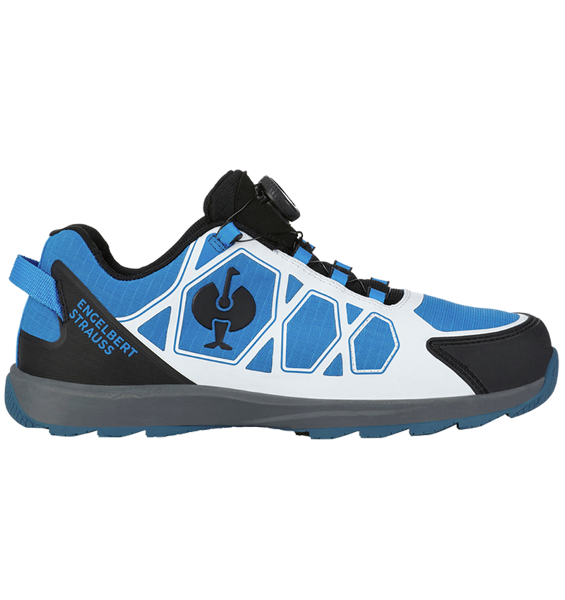 Safety Trainers: S1 scarpe basse antinfortun. e.s. Baham II low + blu reale/nero 2