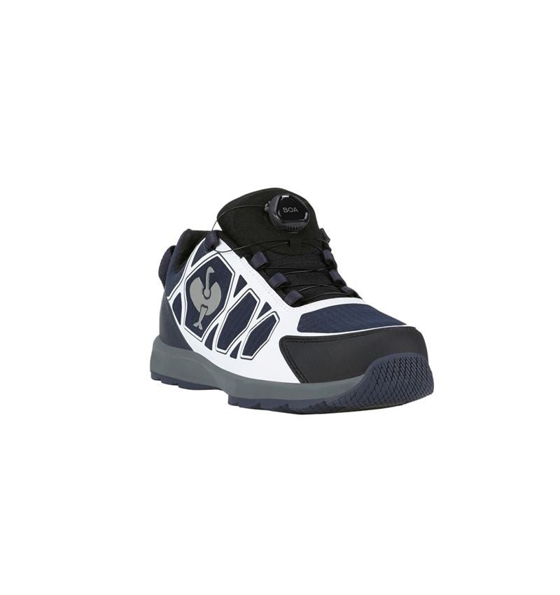 Safety Trainers: S1 scarpe basse antinfortun. e.s. Baham II low + blu scuro/nero 3