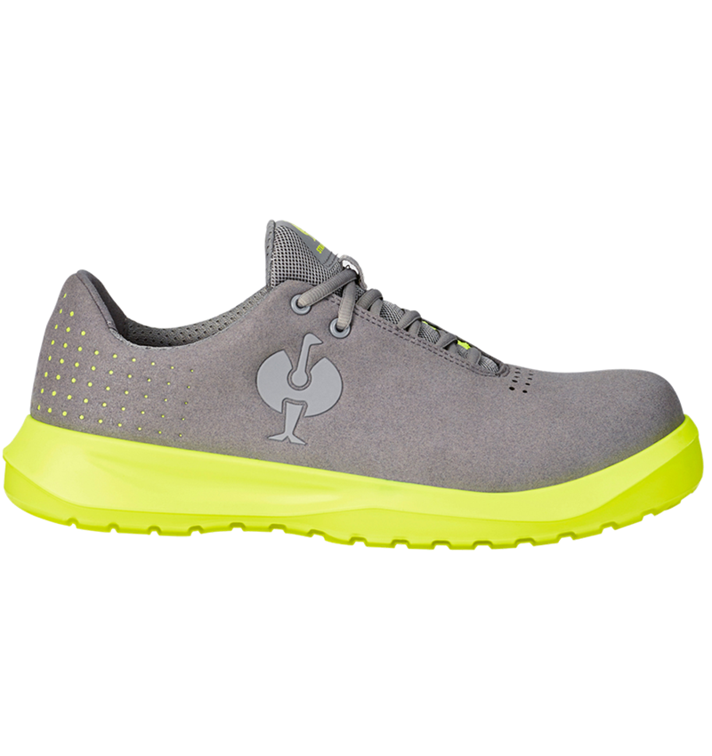 Safety Trainers: S1P scarpe basse antinfortun. e.s. Banco low + grigio perla/giallo fluo 2